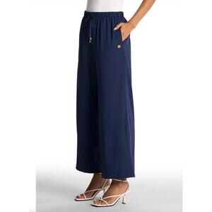 Coolibar Navy Blue UPF 50+ Wide Leg Sun Protective Pants Women’s XXL